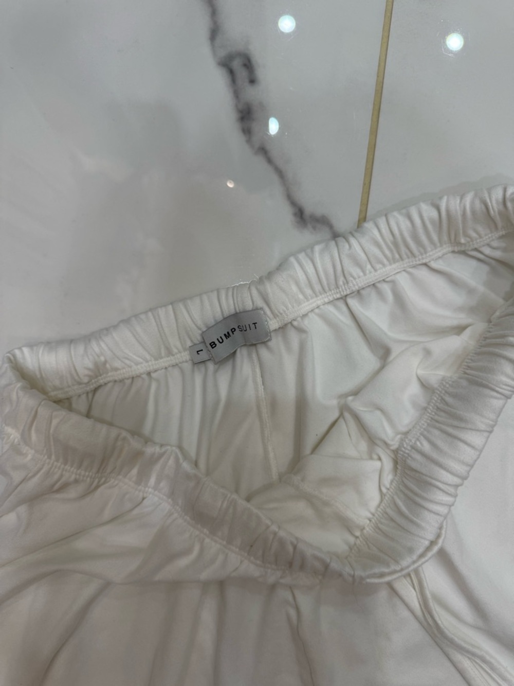 Bumpsuit white cloud parachute pants - Picture 4 of 4